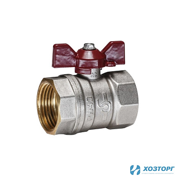 Кран шаровой Temper 3/4 В-В бабочка (1/22)