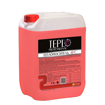  Теплоноситель на основе этиленгликоля TEPLO Professional (концентрат) -65, 10 кг (1/60)