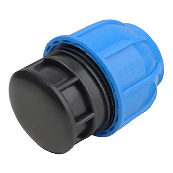 Заглушка компрессионная 32 мм, ПНД 05797 (5/70)