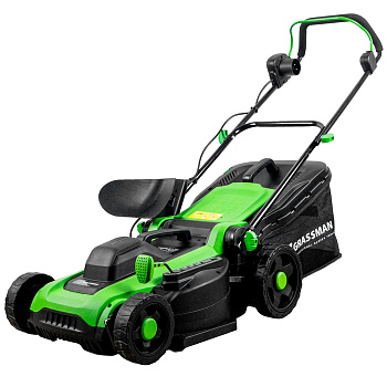 Газонокосилка электрическая GRASSMAN  LME-2342 2300 Вт, ширина захвата 42 см (1/9)