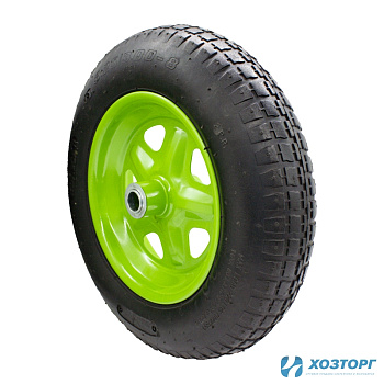 Колесо к тачке пневматическое PR 3003,3.25-8,20мм ПОЛЕСАД (5/90)