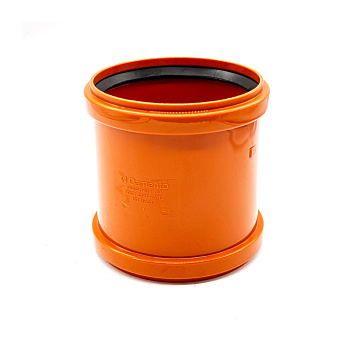 Муфта канализационная наружная 110 мм DAMENTO (1/70)