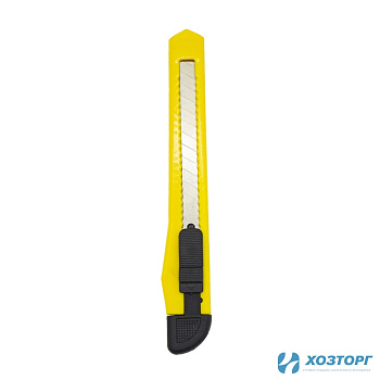 Нож строительный с сегментным лезвием  9 мм, корпус пластик, СИЛАЧ Н-11 (50/1 000)