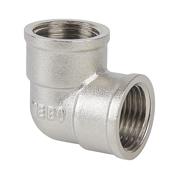 Угольник 20 (3/4") внутренняя резьба TEBO (10/120)