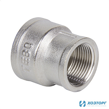 Муфта переходная 25*15 (1"х1/2") внутренняя резьба TEBO (14/252)