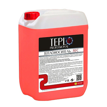  Теплоноситель на основе этиленгликоля  TEPLO Professional -30, 10 кг (1/60)