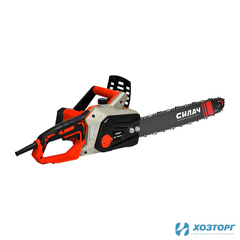  Пила  цепная электрическая  СИЛАЧ ЦП-2200/16 (2200Вт,840м/мин,шина-16"/40см,цепь3/8,1,3мм) (4/24)