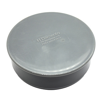 Заглушка канализационная 110   DAMENTO (1/300)