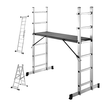 Лестница-платформа GRASSMAN 1,8*1,44*40, нагрузка до 150 кг (1/1)