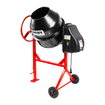 Бетономешалка СИЛАЧ Б-130Ч (650 Вт, 130 кг готовой смеси, чугун) (1/6)