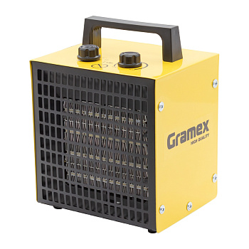 Электрическая тепловая пушка GRAMEX SHG-GR-2000, керамический нагреватель, мощность 2000 Вт (1/12)