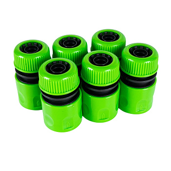 Набор для полива  1/2" 6 конекторов , 6 предметов ПОЛЕСАД (1/100)