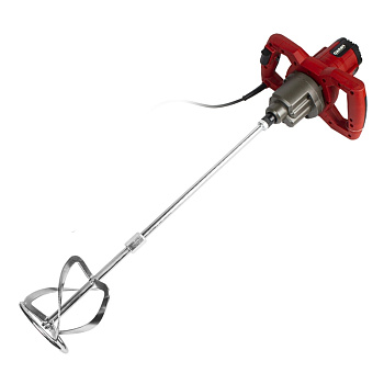 Строительный  миксер  СИЛАЧ ДЭМ-1500 (1500Вт, 2 скор, 0-580/0-900об/мин, насадка в комплекте) (1/2)