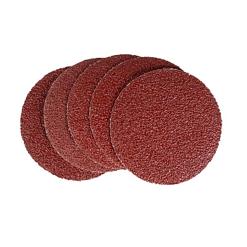 Круг абразивный СИЛАЧ шлифовальный под "липучку" 125мм зерно  24 (5шт/уп) (1/200)