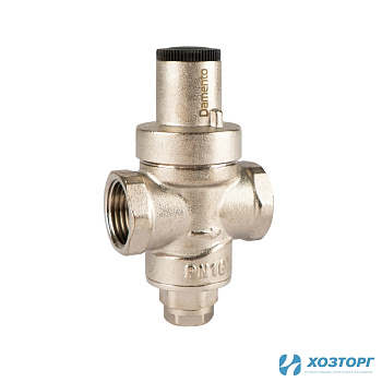 Регулятор давления поршневой 1-6 Бар 1/2" В-В под манометр Damento Clima (1/40)