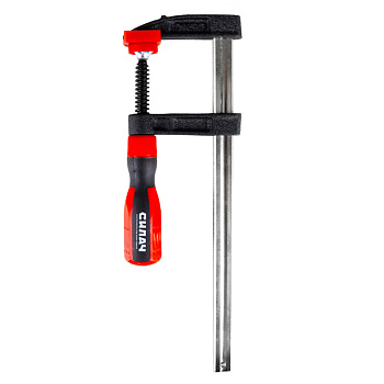 Струбцина F-образная усиленная 50х200 мм СИЛАЧ МАСТЕР (1/20)