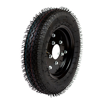 Колесо ДЛЯ ТЕЛЕГИ СИЛАЧ Т-9 КД-410 Шоссе 4*10, 5 отверстий. (2/56)