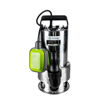 Насос дренажный ПОЛЕСАД ДН-1100 Н (1100Вт, макс.произ 266 л/мин, макс высота подъема 10 м, макс размер частиц 35мм) (4/64)