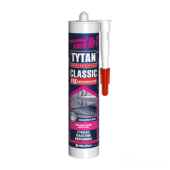 Клей TYTAN  PROFESSIONAL Classic Fix, прозрачный, 310 мл 62949 (1/12)