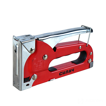 Степлер мебельный металл, скобы 4-8мм, ТИП 53A (11,3 х 0,7мм), СИЛАЧ МАСТЕР (1/36)