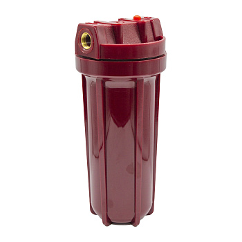  Фильтр магистральный Damento 10"SL термостойкий не прозр. корп. для горячей воды 1/2" (1/12)