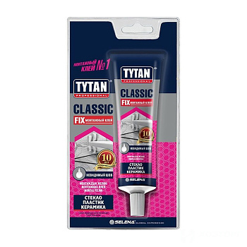 Клей TYTAN  PROFESSIONAL Classic Fix, прозрачный, 100 мл 00388 (1/12)