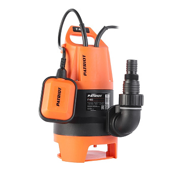    Насос дренажный Patriot F 400 д/грязной воды, пластиковый корпус, 315302405 (1/4)