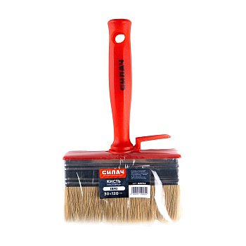 Кисть макловица 30х120мм СИЛАЧ с пластиковой ручкой, натуральная щетина (12/108)