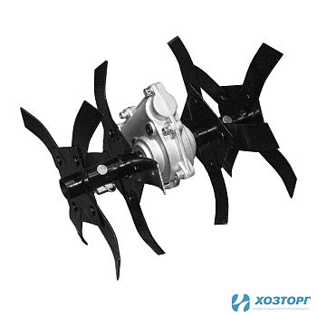 Насадка культиваторная GRASSMAN NC-26/9 к бензотриммеру под штангу 26 мм (1/45)